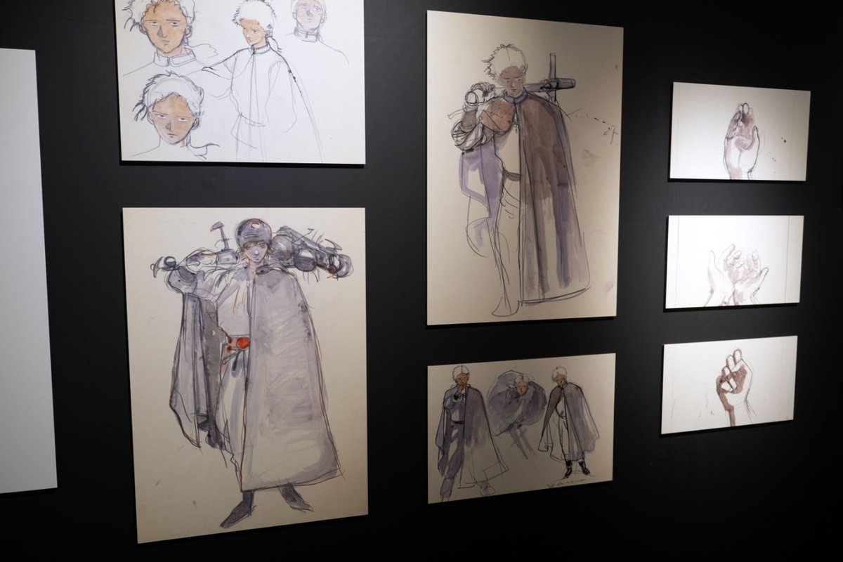 catsuka's tweet image. &quot;Angel&apos;s Egg&quot; 40th anniversary exhibition is now open.
press.moviewalker.jp/news/article/1…