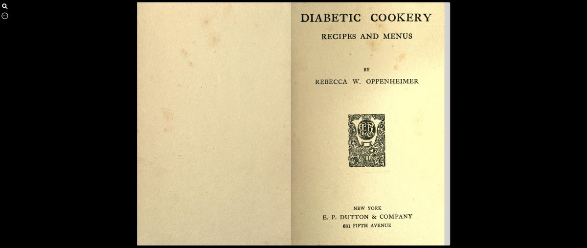 srcdev's tweet image. Diabetic Cookery: Recipes and Menus by Rebecca W. Oppenheimer

Internet Archive Link: archive.org/details/diabet…