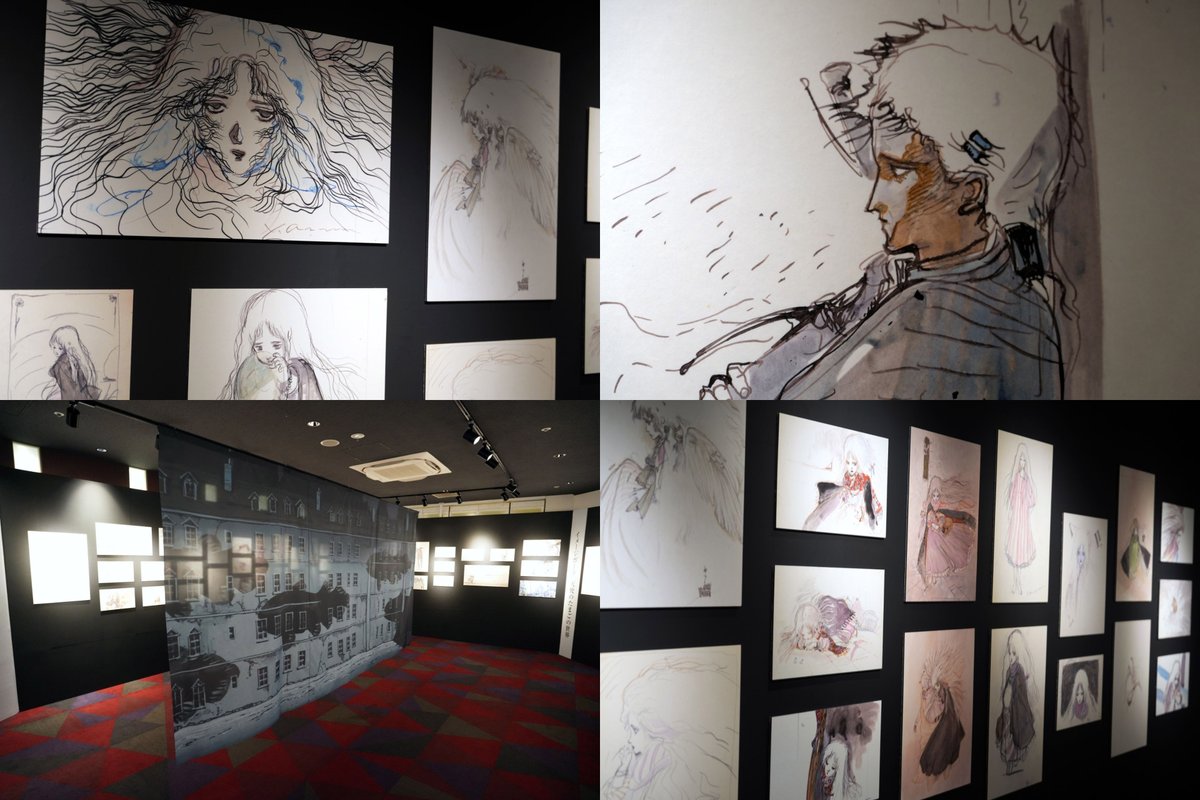 catsuka's tweet image. &quot;Angel&apos;s Egg&quot; 40th anniversary exhibition is now open.
press.moviewalker.jp/news/article/1…