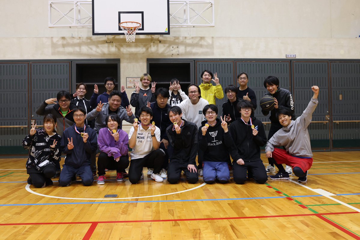 本日のエンジニア運動会🏀👩‍💻🏃‍♀️
無事に終了しました✨

参加してくださった皆様、運営スタッフの皆様、ありがとうございました🙌

また優勝チームの「WOVE SPORT」の皆さん、そして、てさお賞、かほ賞を受け取った方々もおめでとうございます🎉

#三宮dev
#TECH_WOMAN_KANSAI

#エンジニア運動会