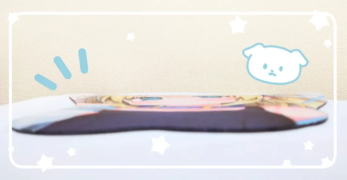 冬コミではぺるぽちゃんのグッズも作ります! む…なお顔のふつうのマウスパッド!!
