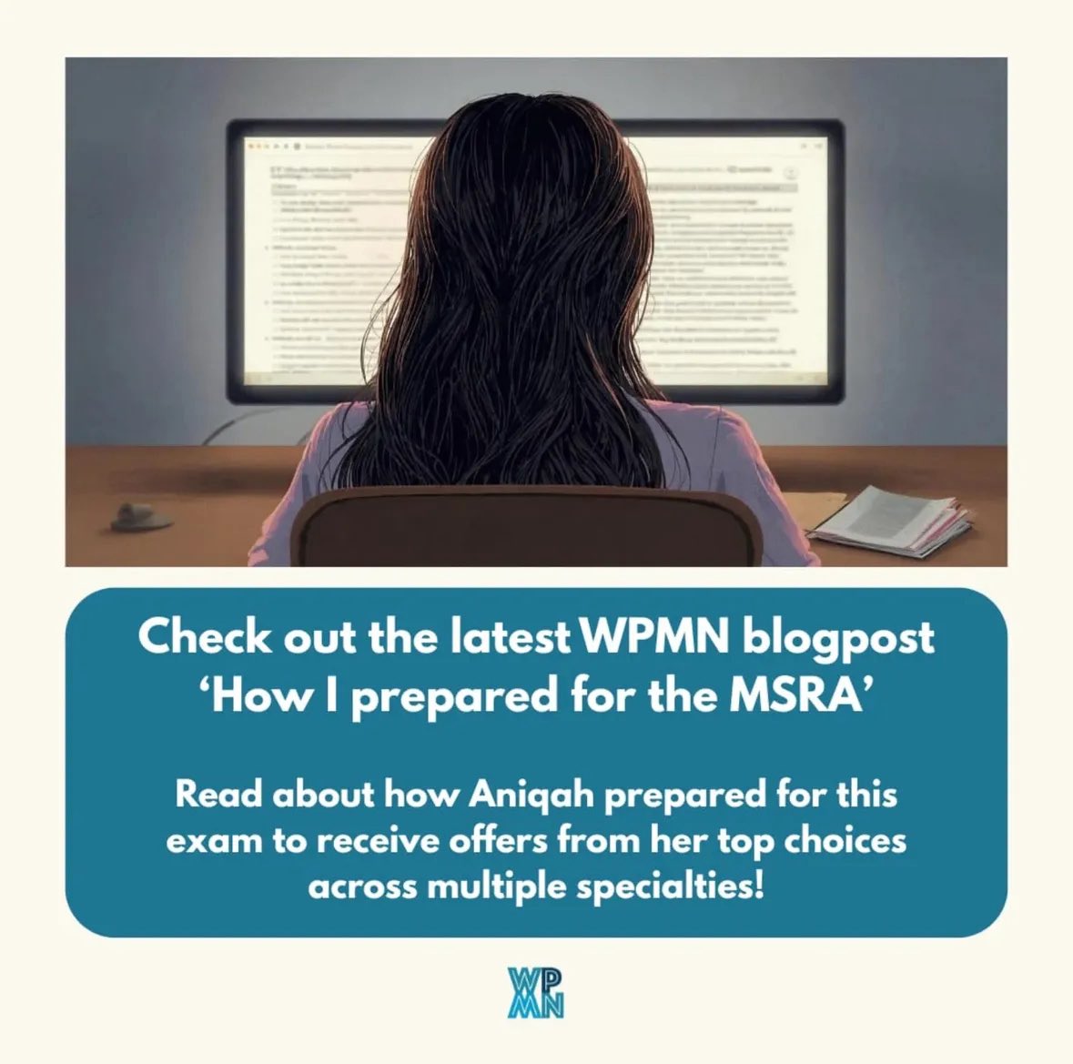 WPMedicsNetwork's tweet photo. New WPMN Blog Post: How I Prepared for the MSRA to Secure a Training Post. In this insightful piece, Aniqah shares her full prep journey - from building a realistic study timetable around shifts, choosing high-yield resources, to practising exam technique and maintaining- https://t.co/VjezvgeWkc