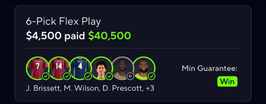 Unique_parlay's tweet image. Pikkit verified W 🤯

BLESSED &amp;amp; WILL BE GIVING BACK TO THE COMMUNITY TODAY ❤️
#PrizePicks #GamblingX #NFL
#WCBB ⛹️ | #NBA 🏀 | #CBB 🔥 
#Prizepicks 🔐 | #PROPS | #POTD 📋
#GIVEAWAY 👋 | #NHL 🏒 | #Picks
#CSGO 🔫| #WAKEANDCASH 💵
#WNBA 🏀 | #Summerleague 💺