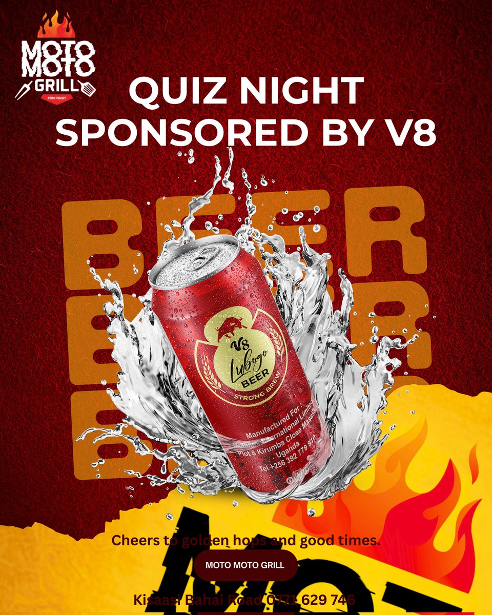 QuizBrainiacsUG's tweet photo. Mondays are for @motomotogrill https://t.co/OpnpwC2NrG