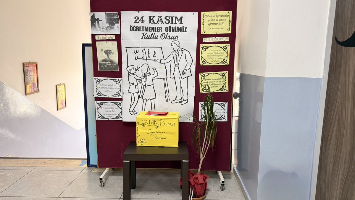 Öğrencilerimiz, 24 Kasım Öğretmenler Günü için şiirler, konuşmalar ve gösteriler hazırlayarak bizlere anlamlı bir kutlama sundu.
Emek veren tüm öğrencilerimize teşekkür eder, tüm öğretmenlerimizin Öğretmenler Günü’nü kutlarız. 🤍 <a href="/cevatcevik67/">Cevat Çevik</a> <a href="/turansezgin67/">Sezgin Turan</a>