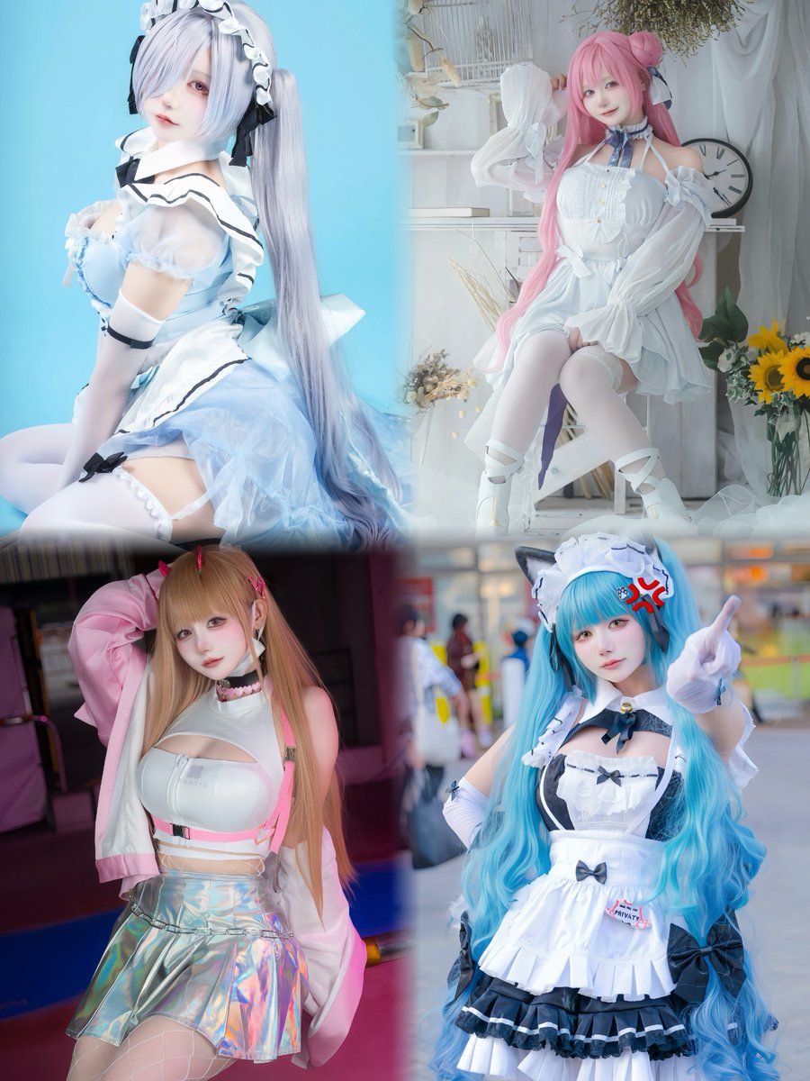 amane_azusa's tweet image. コスプレ始めて4ヶ月になりました！
NIKKE/🌈🕒/ホロ/マリムンが大好き🫶
趣味のコスプレ以外にも、配信やお仕事など色んなことに挑戦していきたいので、応援してもらえると嬉しいです꜀^. ̫.^꜆

#三連休はフォロワーが増えるらしい