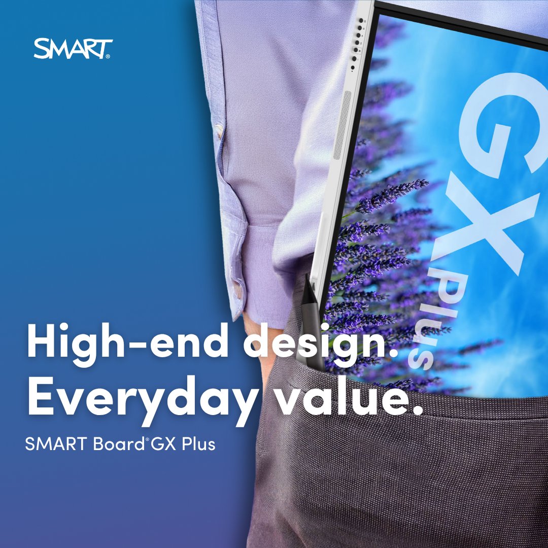 RapidTechToday's tweet image. 📱 SMART display. Smartphone price. The SMART Board® GX Plus brings apps, tools &amp;amp; resources teachers love — Google for Education, Microsoft 365 &amp;amp; more. 👉 Learn more: zurl.co/3H9uJ 

#SMARTBoardGXPlus #EdTech #UKSchools