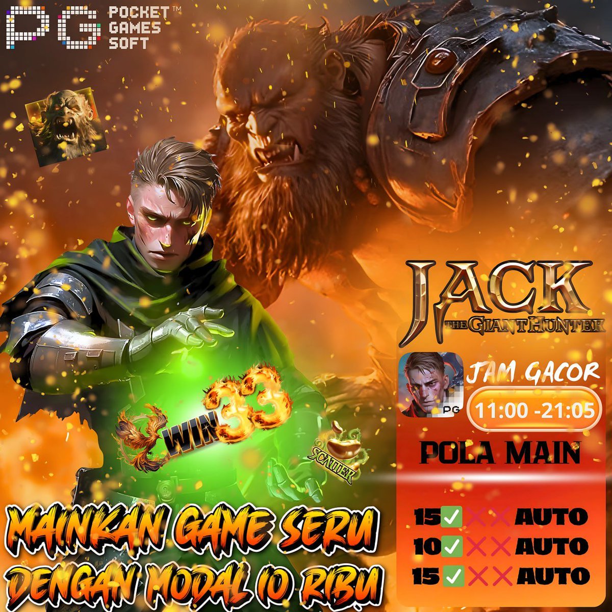 fazira_win33's tweet photo. ๐ PROMO WIN33 TERBARU! ๐
๐ฅ Bonus New Member 100%
๐ฅ Bonus Deposit Harian 10% + 5%
๐ฅ Bonus Redeem via APK 15%
๐ฐ Rollingan Slot & Casino
๐ Winstreak Sabung Ayam!
Gaskeun sekarang, jangan sampai ketinggalan! ๐ฅ #WIN33 #PromoGila #MainUntung https://t.co/S6aGe5VMFU