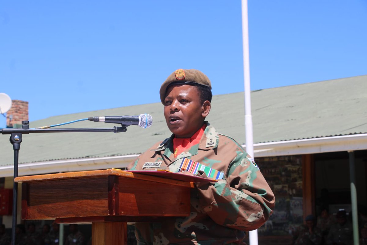 SANDF_ZA's tweet image. #SAArmy Article || The Junior Infantry Non-Commissioned Officers&apos; Passing Out Parade Infantry School.

facebook.com/share/p/1HBb1Z…

#SANDF
#SAArmy
#PrideOfLions
#PassingOutParade2025