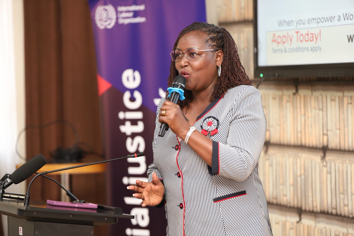 Dr. Jane Langat delivered a fiery and compelling speech that electrified the room, powerfully commending the strength of the partnership and its impact on women’s economic empowerment.
