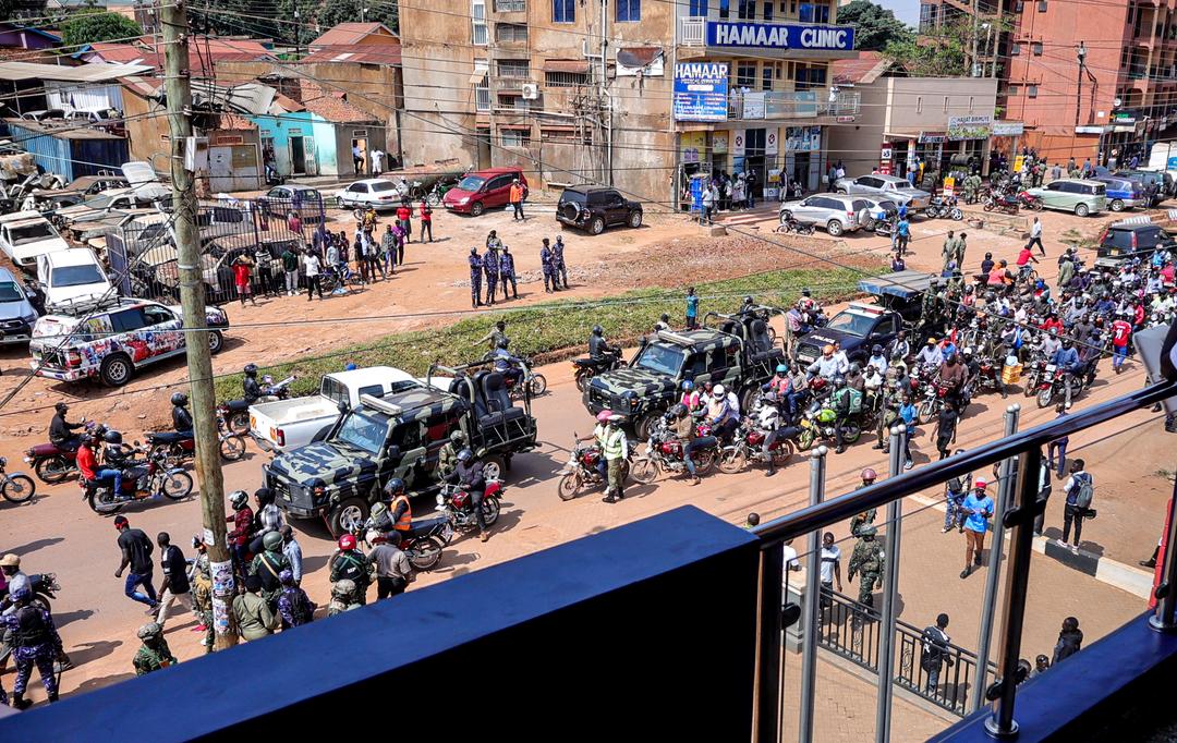 KlaUpdates's tweet image. Thousands of Nup Supporters gather at the party's headquarters in Makerere Kavule as the wait for their party president @HEBobiwine who will be campaigning in kawempe today. #KlaUpdates