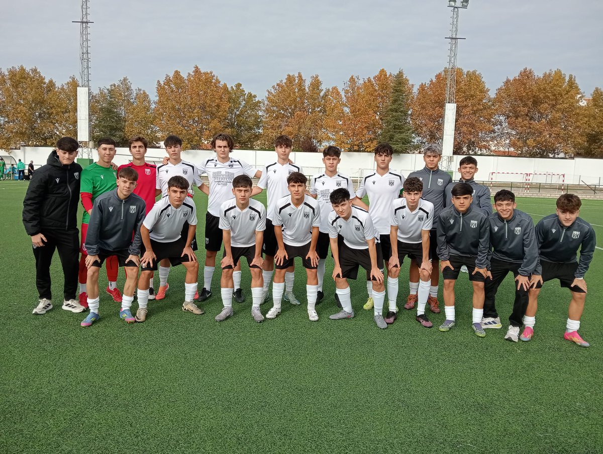 ❌ Derrota de nuestro #JuvenilB

Extremadura 2-1 #JuvenilB