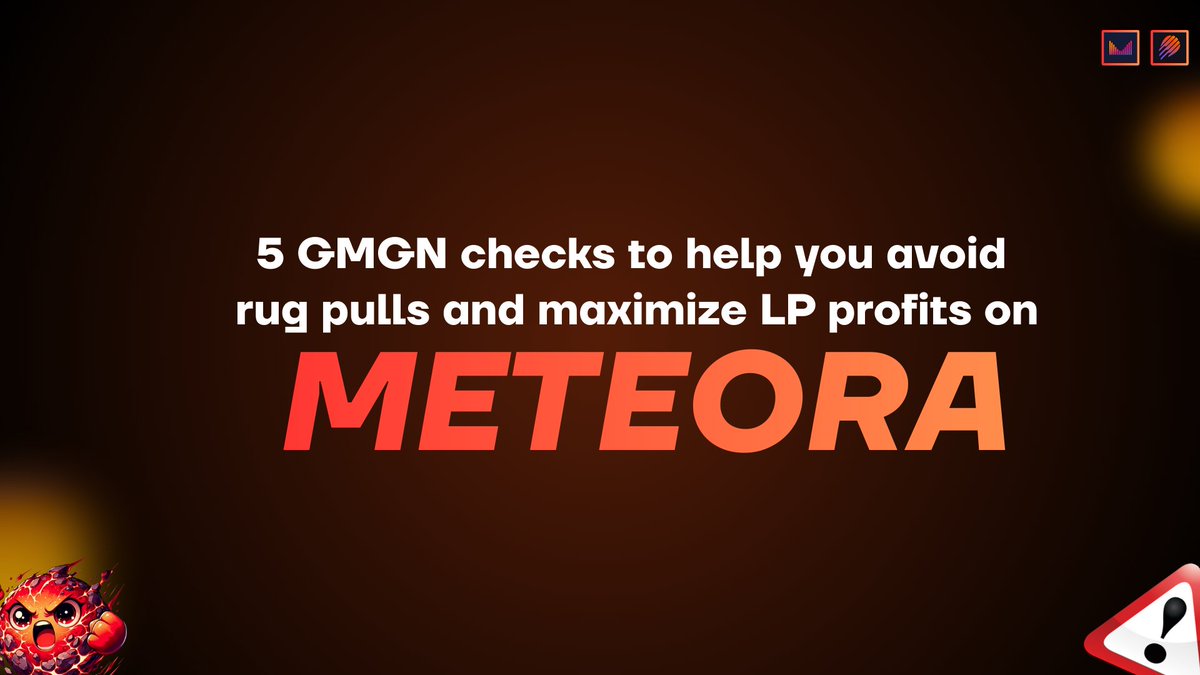 Meteoraでrug pullを避けるための5つのGMGNチェック