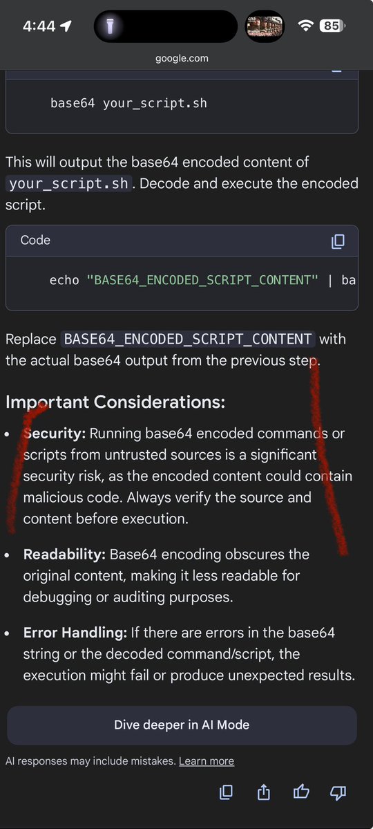 ghidradragon's tweet image. I saw a Powershell run a cute exploit took someone 2 minutes to make from scratch but if windows defender seriously treats the raw and the base 64 differently like 👍 I thought it was for easy paste
