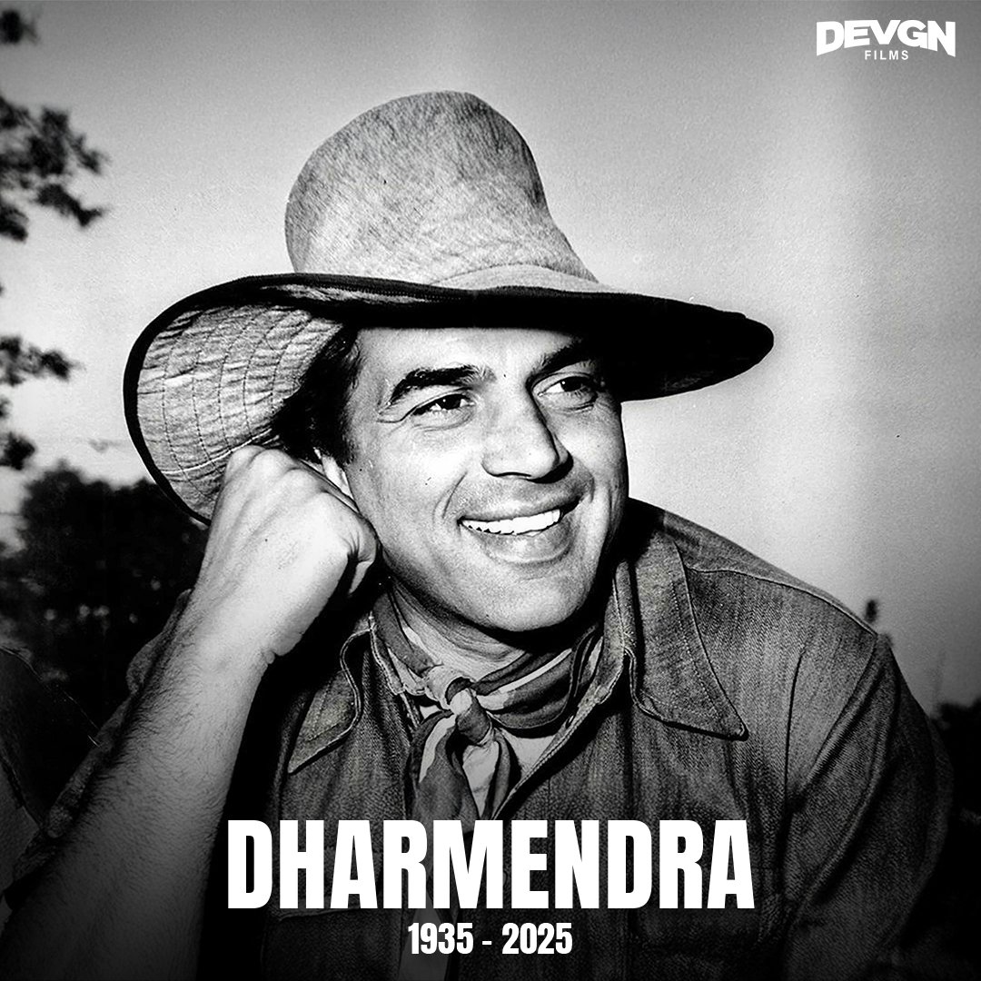ADFFilms's tweet image. An era of grace, strength and charm has bid us goodbye. Farewell to the He-Man of Indian cinema. Rest in power, Dharmendra ji.