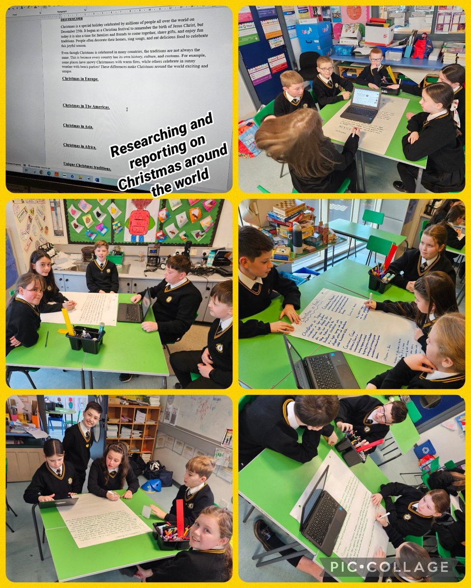 ctrps1's tweet image. Mr Campbell&apos;s class are diving into global traditions! 🌍 

Each group is exploring a continent and crafting a detailed report on its unique customs and celebrations. 

Amazing teamwork and cultural discovery in action! #GlobalLearning #ReportWriting
