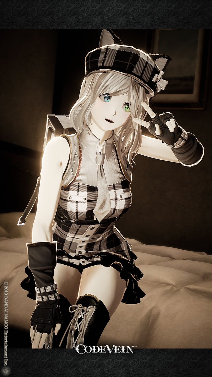 cyan_apple002's tweet image. #CODEVEIN
#コードヴェイン

新しくキャラクターエディット〜
全体を白黒でまとめて瞳はあえてのオッドアイ‼︎