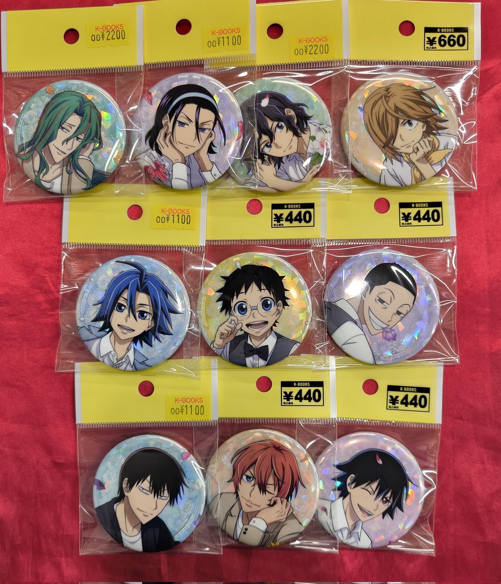 入荷情報】 『#弱虫ペダル』 AGF新作缶バッジがまとまって入荷いたし