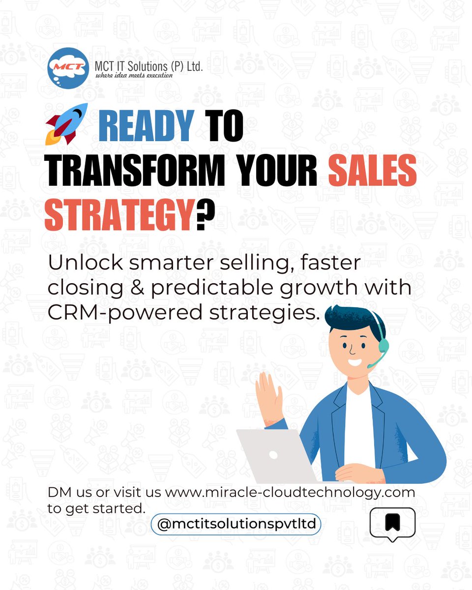 mctitsolutions's tweet image. Discover how modern CRM strategies boost sales with smarter conversations, automation, forecasting, and personalization. Learn how Dynamics 365 helps teams sell faster and smarter with real-time insights and seamless collaboration.

#D365 #CRM #sales #Automations