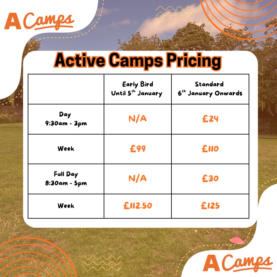 🎉 February Half Term bookings are LIVE at Highfield Primary School, Leeds!
🔥 Week-only bookings for now at £99 early bird!!
⚽ A full week of fun, friends &amp; activity!
👉 acesportuk.com/camp=registrat…