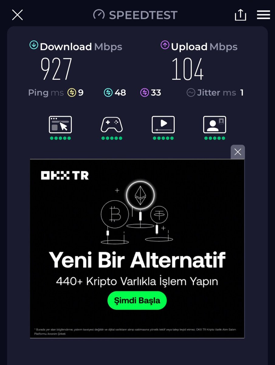 Bugün Süperonline nin 5g modemi ile eski modemi değiştirdim.sonuç