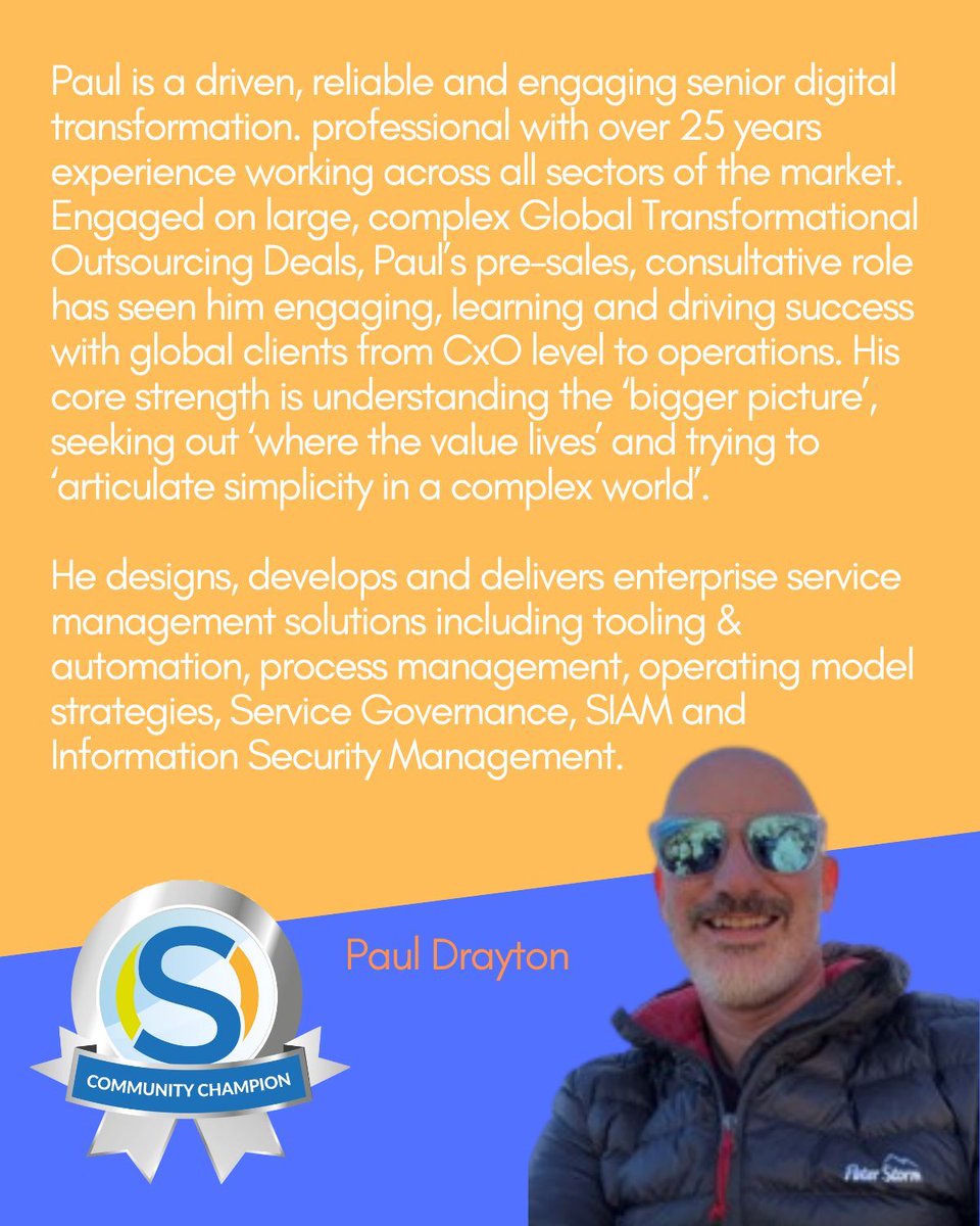 ScopismSteph's tweet image. Welcome Paul Drayton to the SIAM Community Champions!

Bringing 25+ years of knowledge and experience as well as his contagious energy to our community.

Huge thanks to our Champions: Michelle, Simon, David, Markus, Steve, Helen, Barry, Ian, Shivanand, Tarun, and now Paul.
#SIAM
