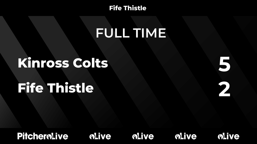 FULL TIME: Kinross Colts 5 - 2 Fife Thistle
#KINFIF #Pitchero
pitchero.com/clubs/fifethis…