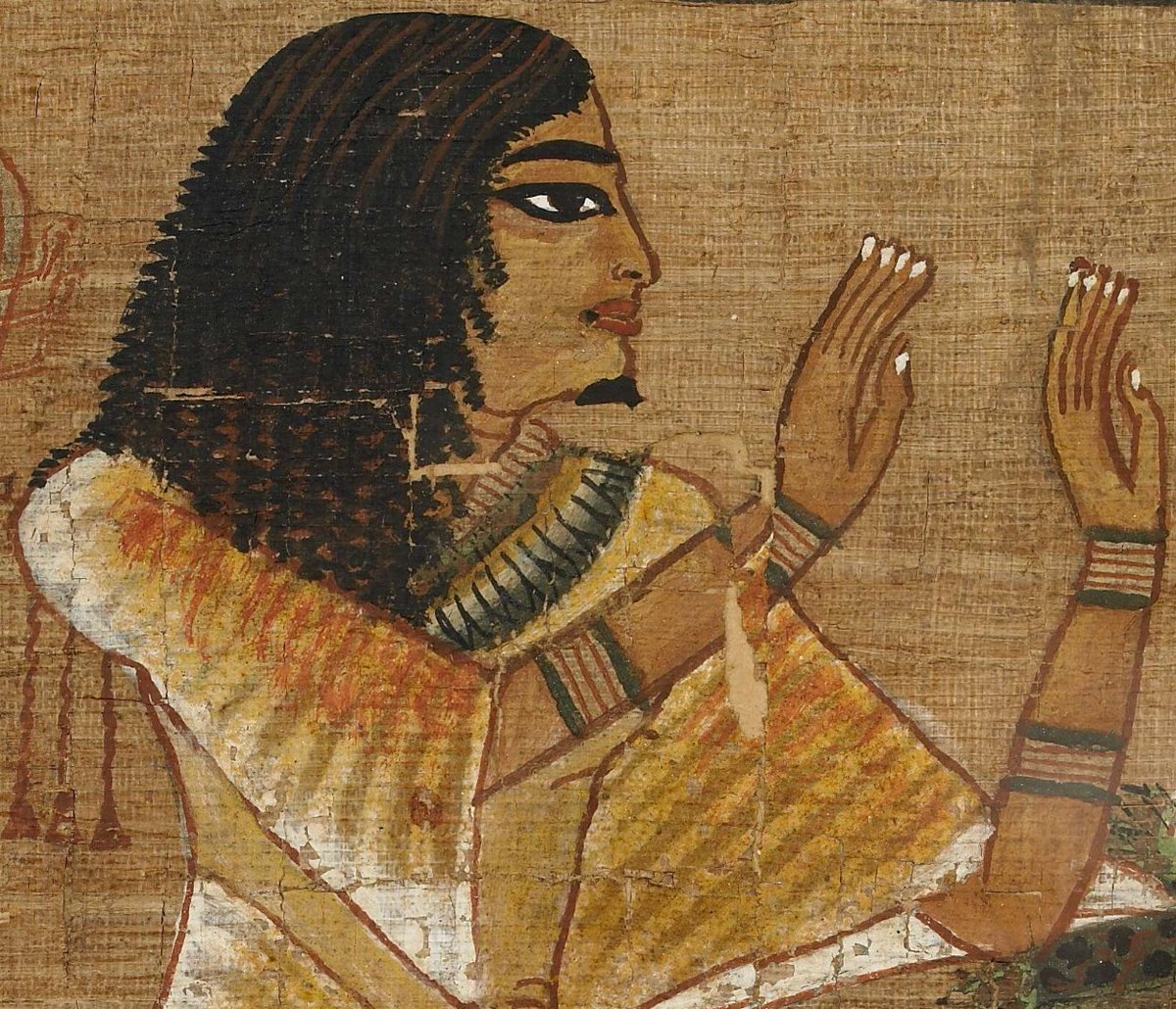Dead Scribes Ani, “True Scribe of the King; His Beloved Scribe”, as seen within his ...