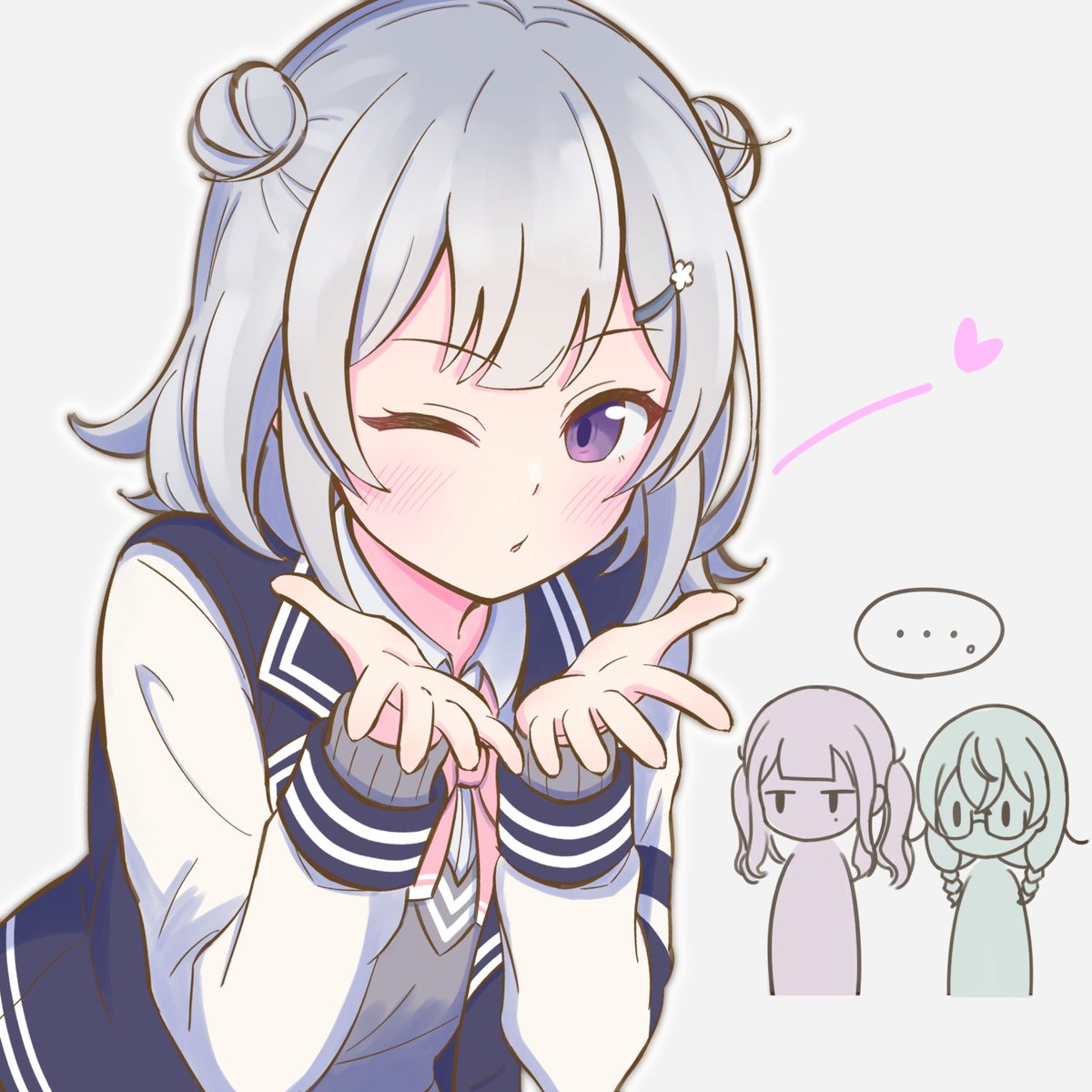 投げキッス六花ちゃん
#小春六花