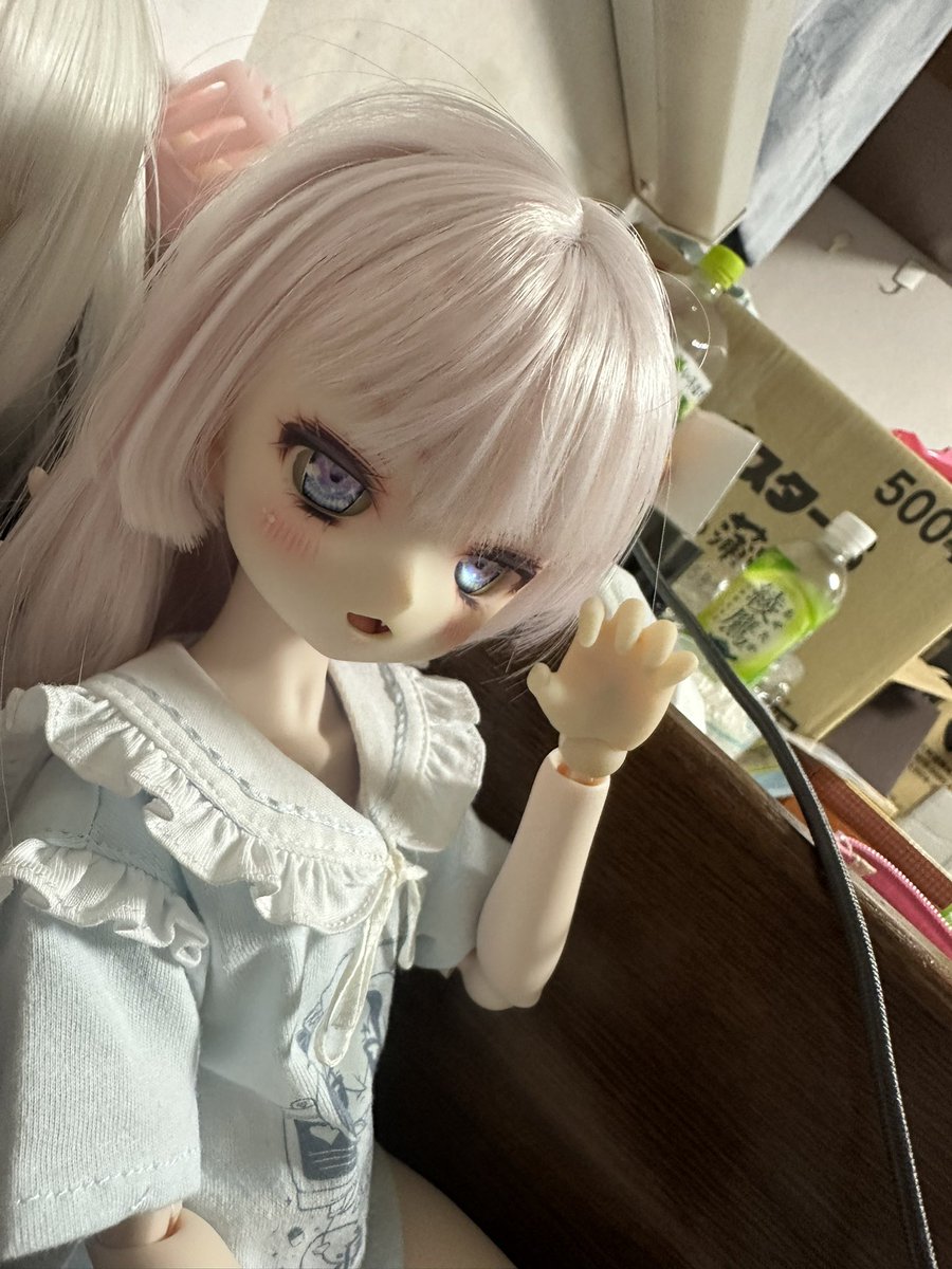 いたずらっ子にボディが戻ってきました… ウィッグ変えてみたらちょっと