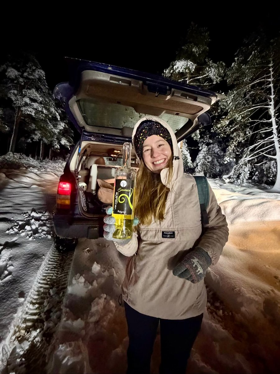 Valdeleña semidulce bien fresquito. Huele a confitura de frutos rojos, notas de frutas maduras que endulzan el momento sin empalagar. ¡El compañero ideal para un atardecer nevado! ¡Imprescindible!
#VinoSemidulce #ExperienciaSensorial #Nieve #Contraste #Semidulce @bodegasmelgarajo