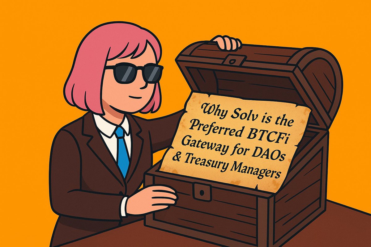 Godsson4343's tweet image. 𝓦𝓱𝔂 𝓢𝓸𝓵𝓿 𝓲𝓼 𝓽𝓱𝓮 𝓟𝓻𝓮𝓯𝓮𝓻𝓻𝓮𝓭 𝓑𝓣𝓒𝓕𝓲 𝓖𝓪𝓽𝓮𝔀𝓪𝔂 𝓯𝓸𝓻 𝓓𝓐𝓞𝓼 &amp;amp; 𝓣𝓻𝓮𝓪𝓼𝓾𝓻𝔂 𝓜𝓪𝓷𝓪𝓰𝓮𝓻𝓼

Before DAOs or treasuries move BTC,they need trust and transparency.

@SolvProtocol gives them a BTCFi system they can verify, scale, and rely on safely🧵