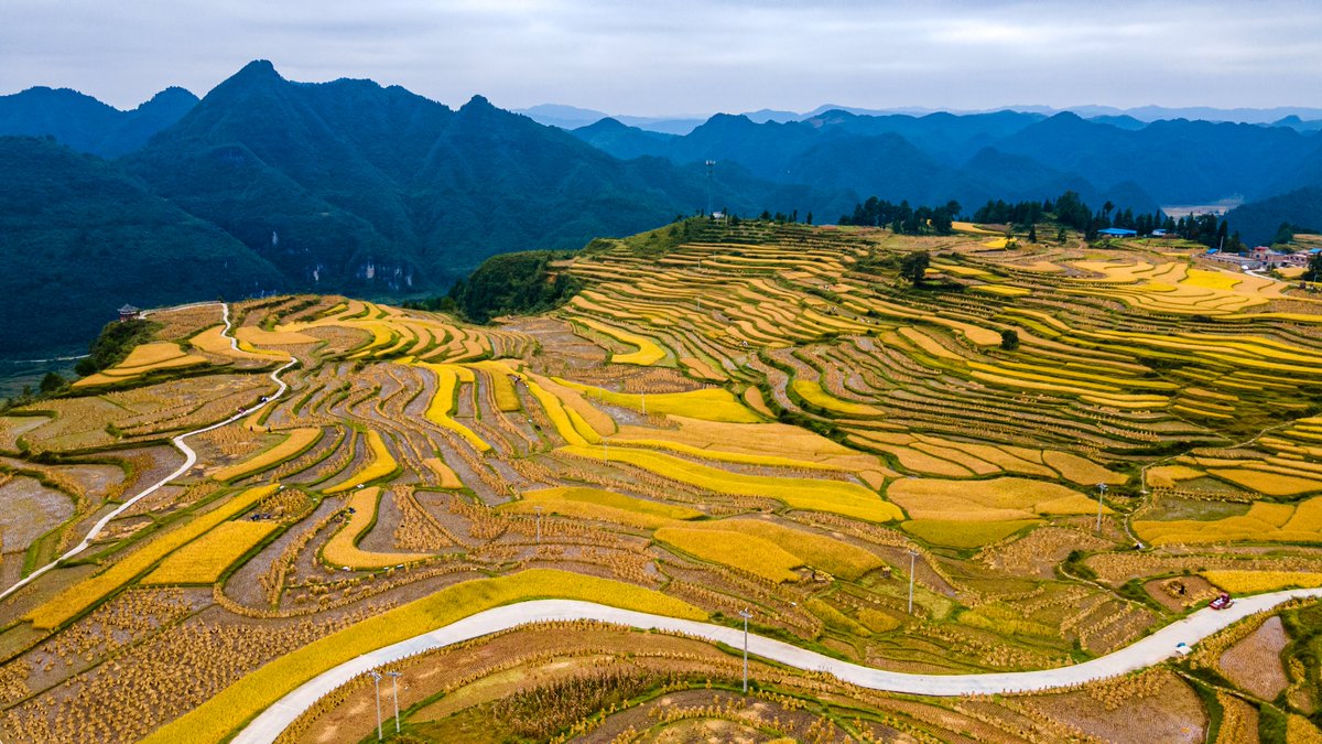 The mountainous Chinese province， Guizhou is set to launch its first regular low-altitude drone logistics route this year, following a successful 118-km trial of the domestically developed V2000CG CarryAll eVTOL aircraft.