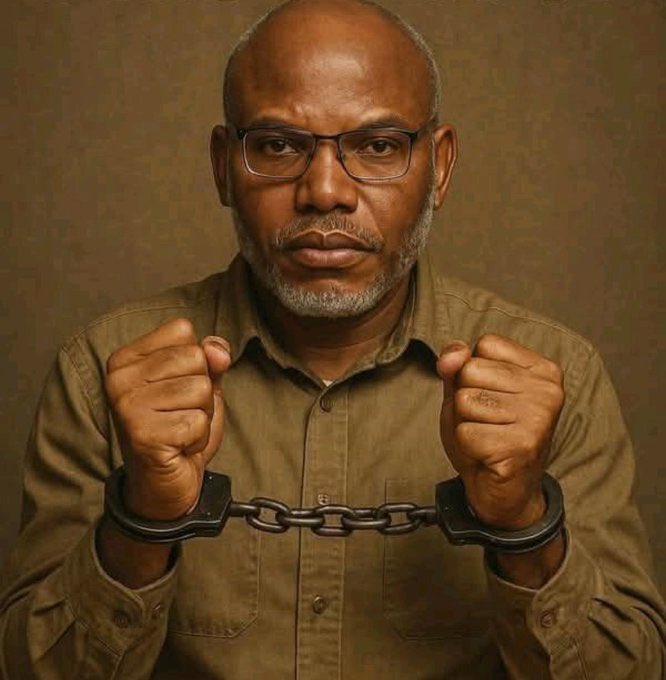 Emjyke's tweet image. Mazi Nnamdi Kanu is innocent.

#FreeMaziNnamdiKanu
#FreeBiafra
#BiafraReferendum 
#IgboMustExitNigeria