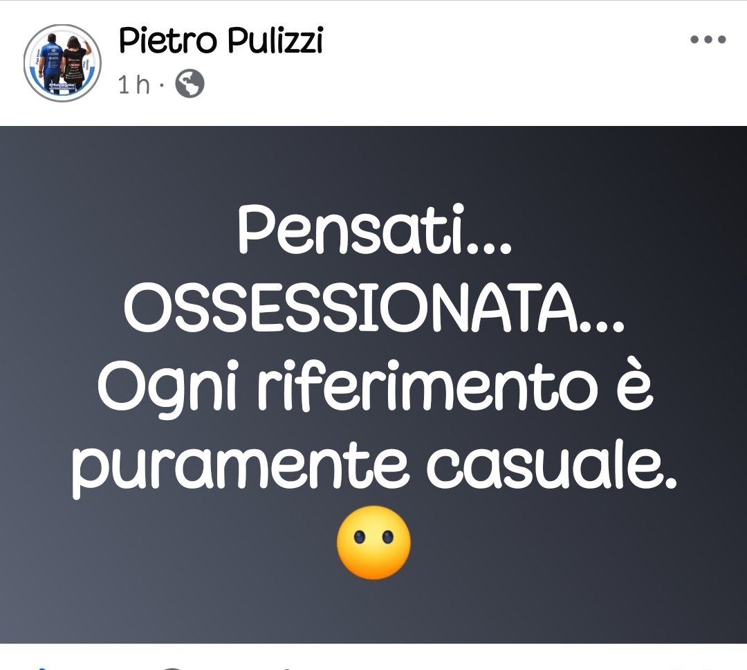 Pensati... OSSESSIONATA...
Ogni riferimento è puramente casuale. 😶

cerchiamodenise.it 
#MissingDenise #CerchiamoDenise