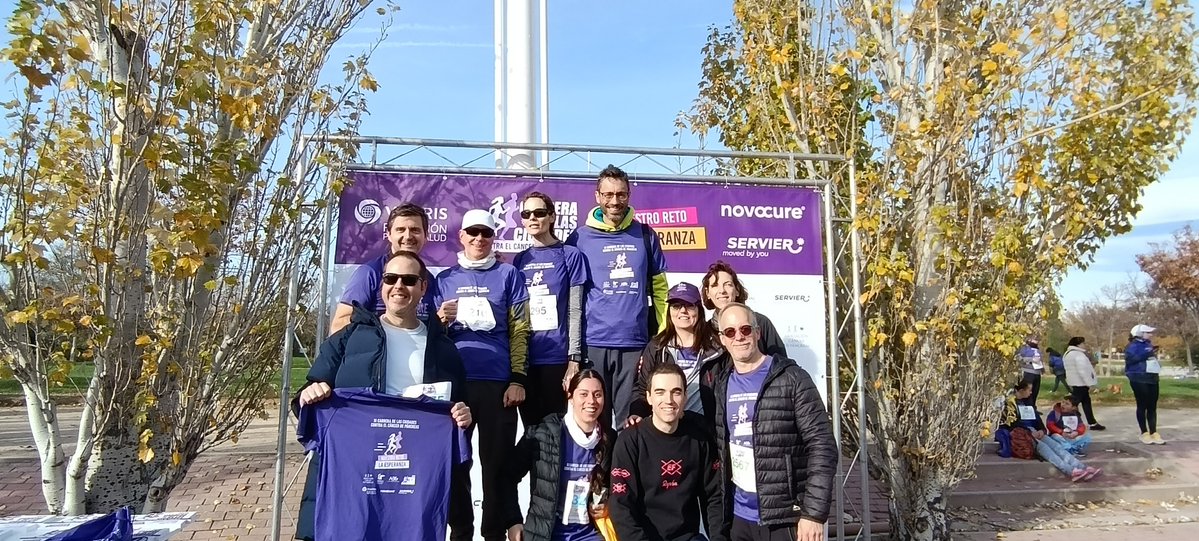 🏃🏃La representación del #IIBM en la Carrera de las Ciudades contra el Cáncer de Páncreas 👏👏👏