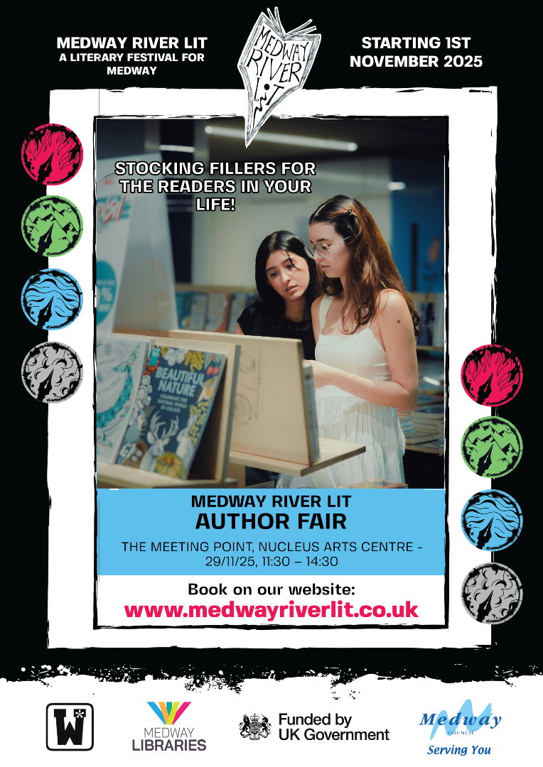 I will be at the #MedwayRiverLit Author Fair on 29th November selling both #Ravenscourt and #TowerofVengeance - perfect Xmas presents for the book lovers in your life! Click on the link to find out more:
medwayriverlit.co.uk/post/authors-y…