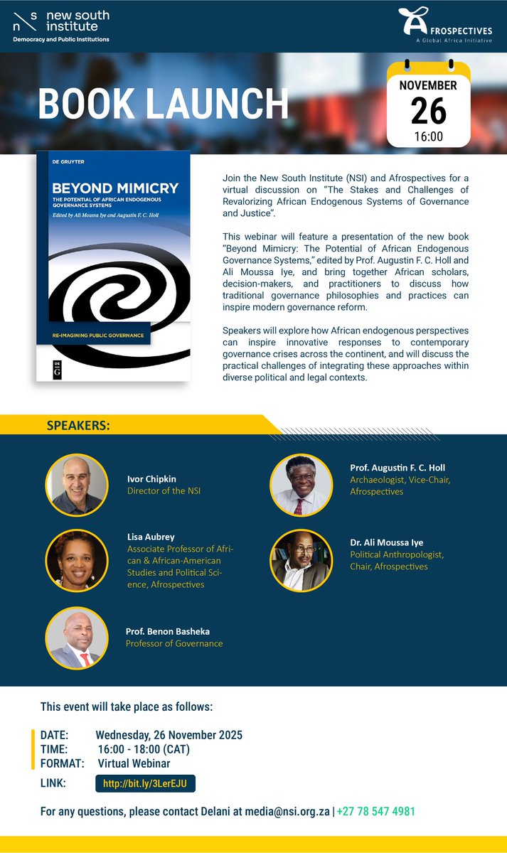 What does it really mean to “reform governance” in Africa, if we don’t start with Africa’s own governance histories?

Too often, reform debates begin from imported templates. But Africa has long held endogenous systems of governance and justice, sophisticated, ethical, and