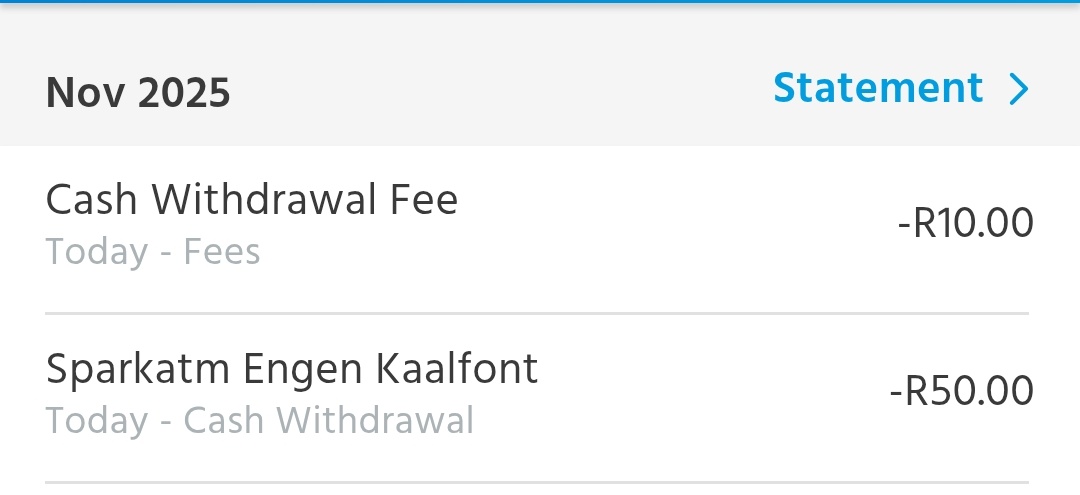 RaldahN's tweet photo. @CapitecBankSA 😭😭 in this economy mfana. You mean it cost R10 to withdraw R50, and that is supposed to be ok? #capitec #capitecconnect #capitecbank #hellopeter https://t.co/fEnVMp4WP1