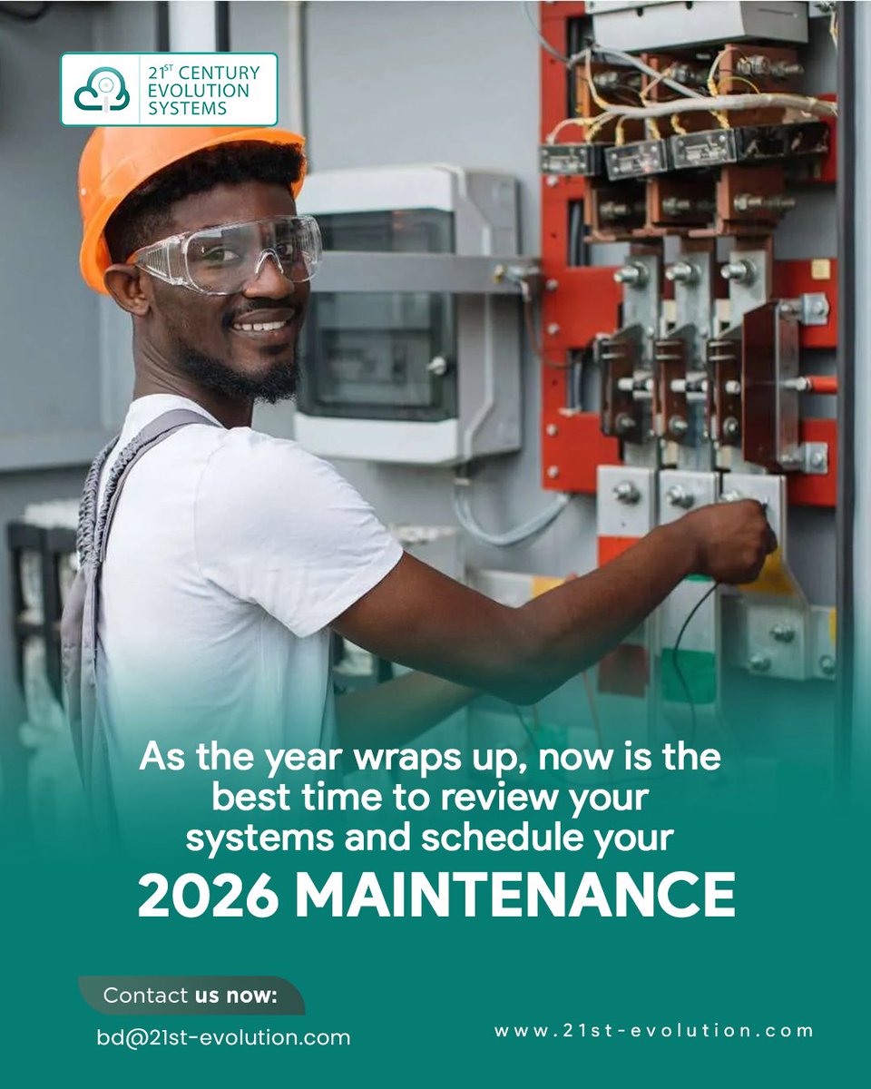 21stCentury_Evo's tweet image. As budgets close and planning for 2026 begins, now is the perfect time to define a technology roadmap that truly supports your growth.

Book a session with our team; let us design your 2026 technology roadmap together.

#2026Planning #ELVConsulting #TechRoadmap #21stCESL