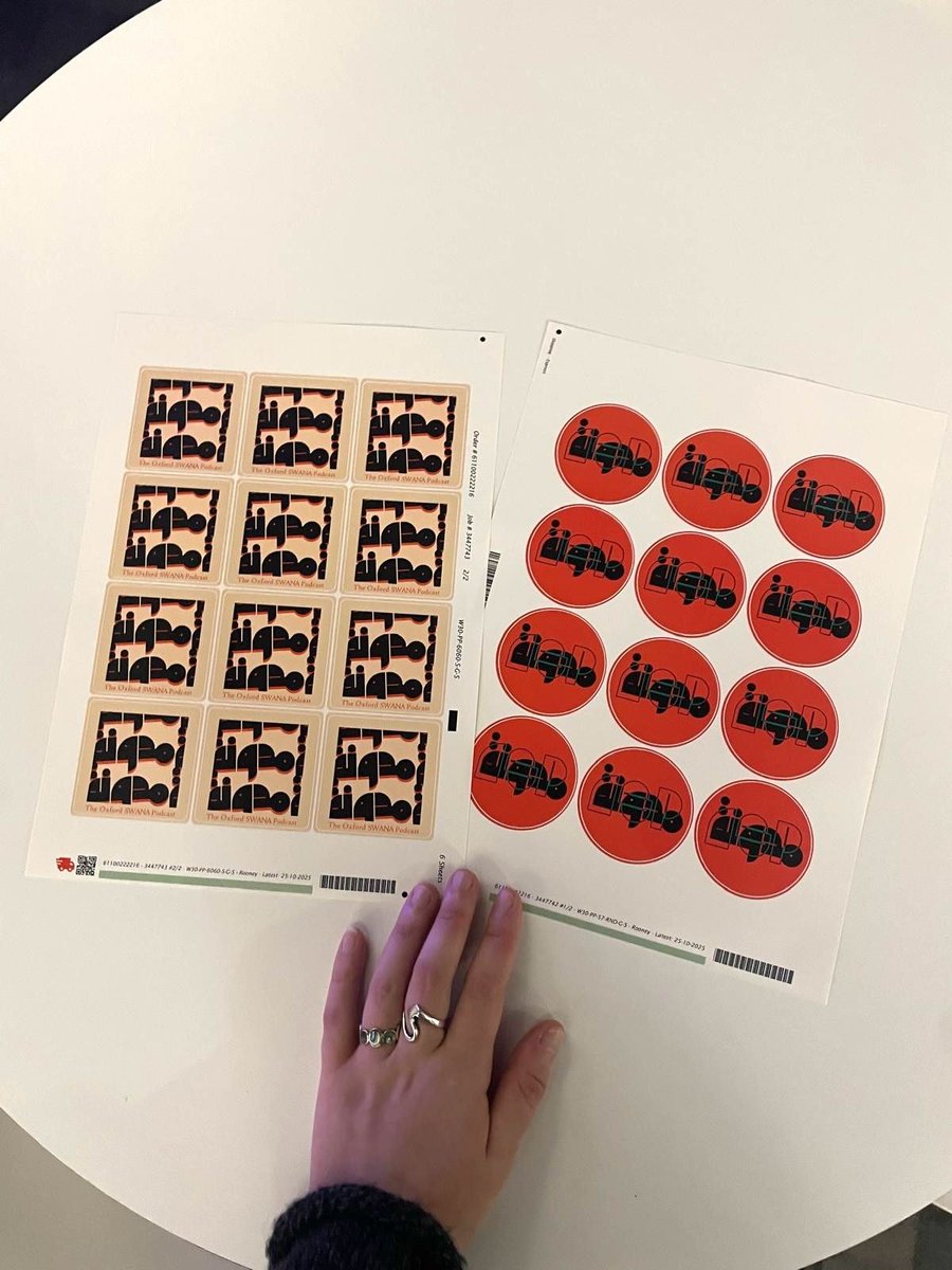 oxford_swana's tweet image. In October we hosted our first event ever. Thank you everyone who came to our #launch! Laurent Mignon&apos;s interview with @ilker_ayturk on #Turkish politics and #Postkemalism was both fascinating and funny, thank you a lot to our great speakers! Also, look at those OSP stickers! ✨