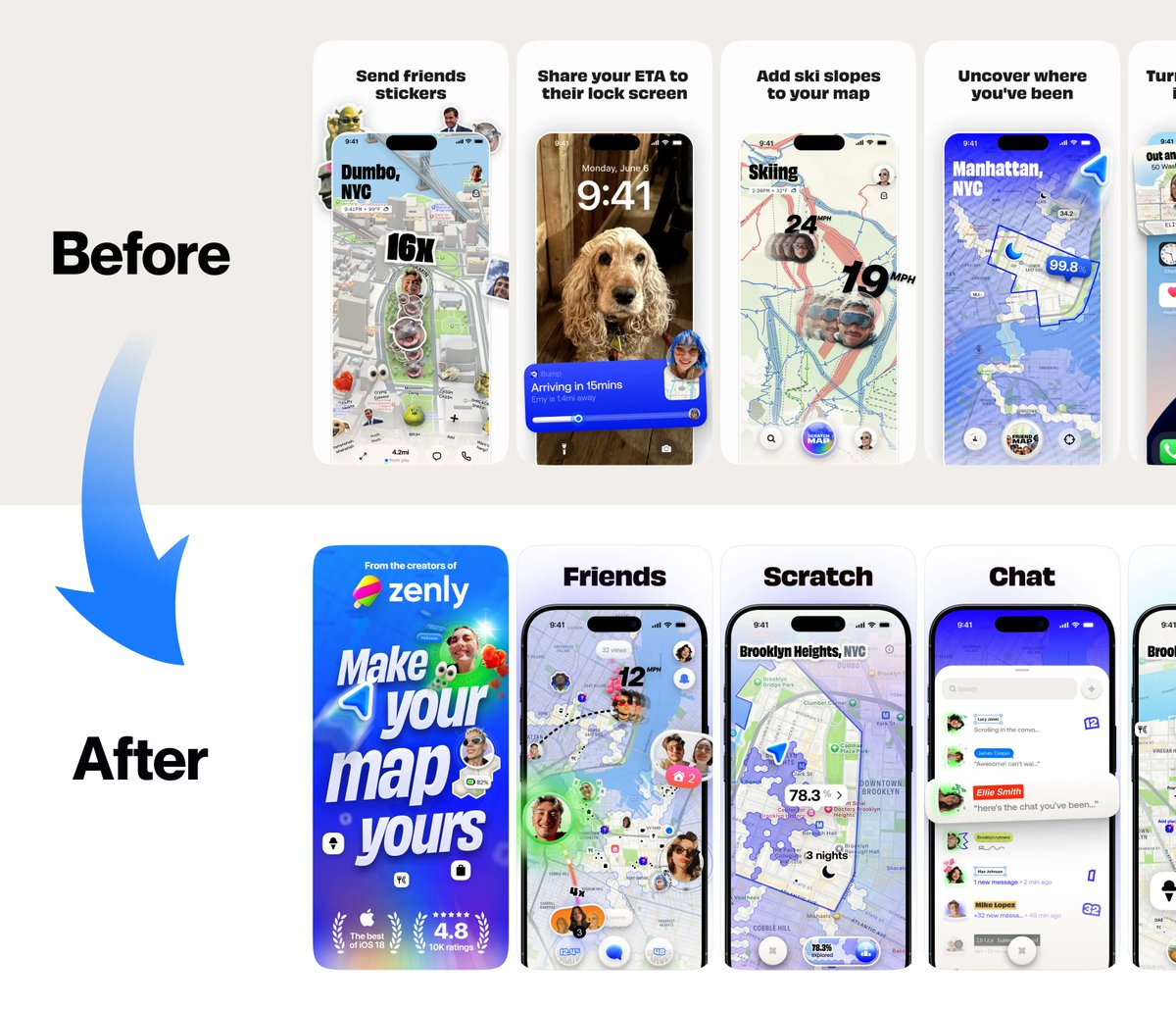 screenshotfirst's tweet image. A year of refinement and design concepts on App Store screenshots for @bumpbyamo 🙏

Countless beautiful screenshot sets, endless localizations, and CPPs created &amp;lt;3

See more design concepts in the thread! 👇