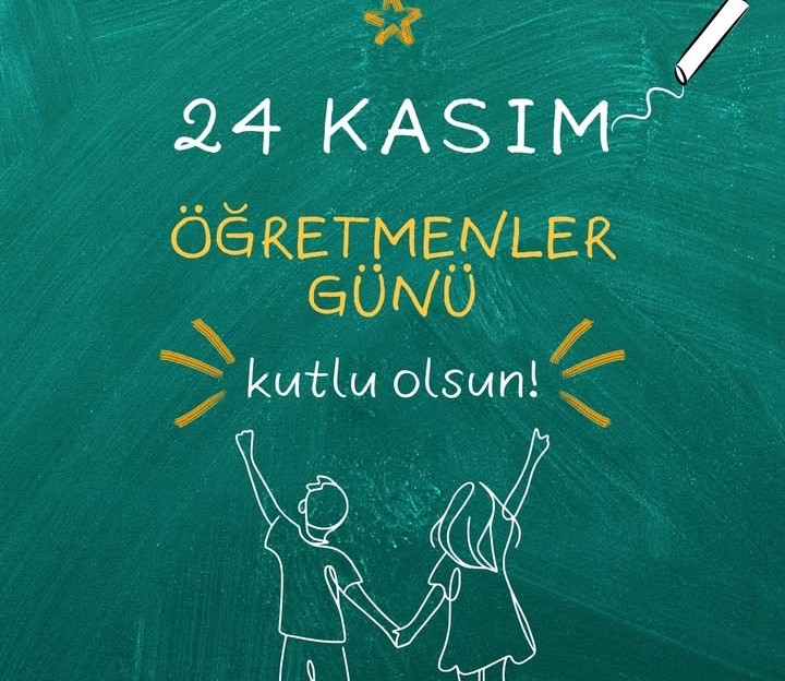 Aydınlık bir geleceğe çocuklarımızı hazırlayan kıymetli öğretmenlerimizin 24 Kasım Öğretmenler Günü kutlu olsun.
#24Kasım #ÖğretmenlerGünü