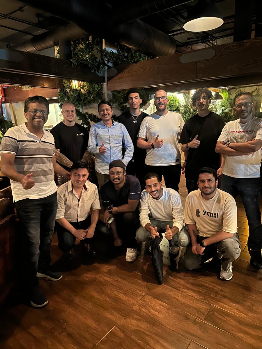 KoinBasket's tweet image. Intense discussions, electric crowd, and global networking 🤩 Heartfelt thanks @Moexba @SNXS_ae 👏
The Crypto Sheesha Club keeps growing organically every single week — new faces, new ideas, same unstoppable energy 🔥
Massive love to everyone who showed up🚀
Onwards and upwards!