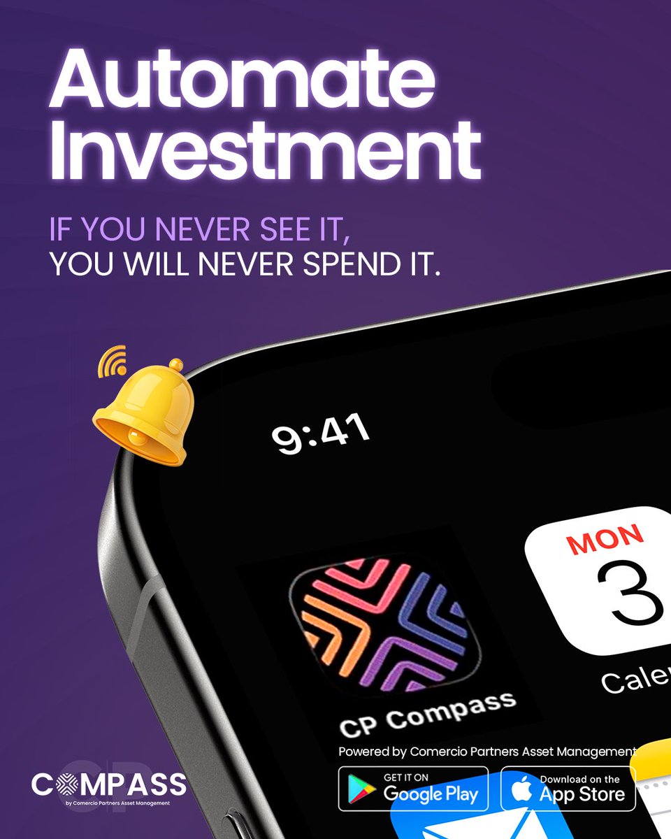 cpcompass_ng's tweet image. Whether you are stacking for rent, planning your japa move, or saving for the next business leap. CPCompass gives your m on eh a path, not a part. 

SIMPLE, SAFE, STRATEGIC.