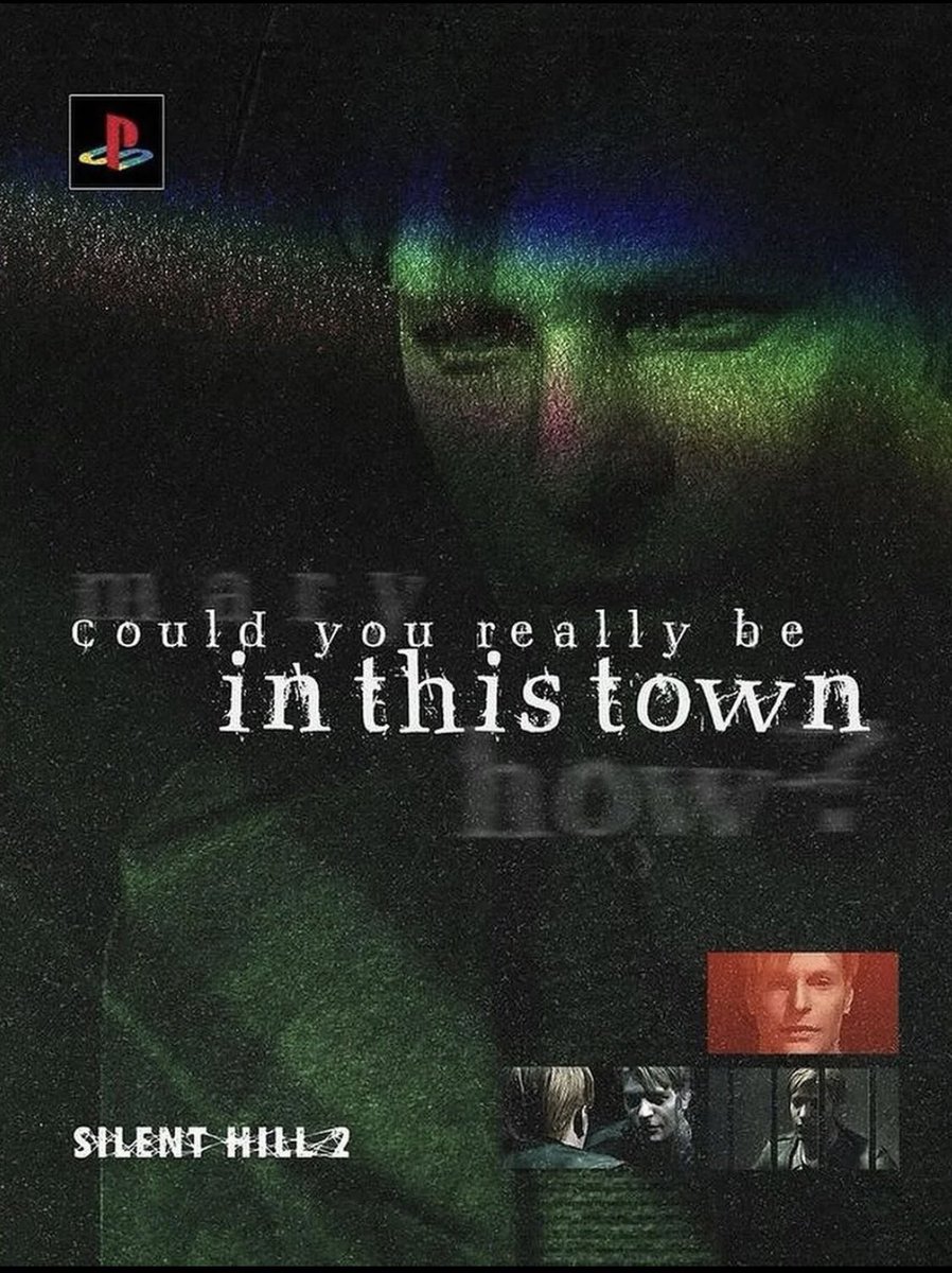 immalkwalahi's tweet image. Silent Hill 2 OG poster