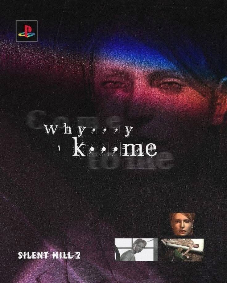 immalkwalahi's tweet image. Silent Hill 2 OG poster