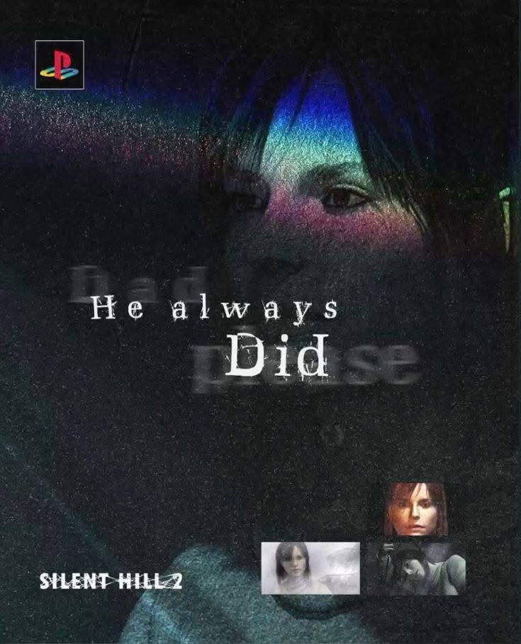 immalkwalahi's tweet image. Silent Hill 2 OG poster