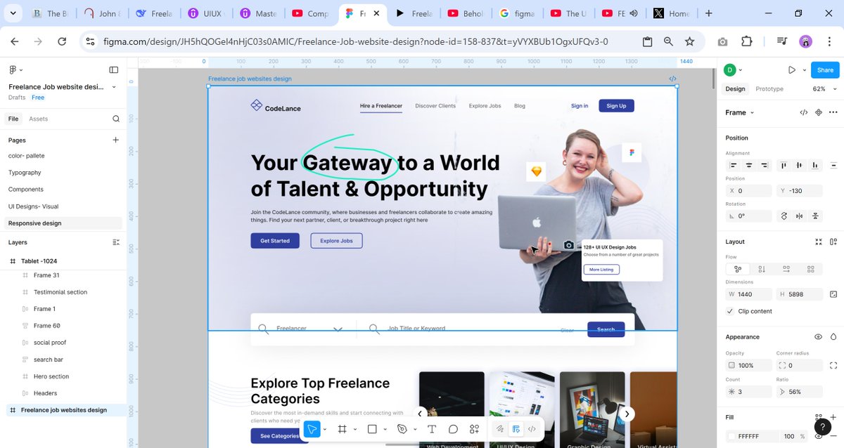 Dayoaademola's tweet image. Picking a color palette is one of the toughest parts of design. 🎨

Early on for #CodeLance, I cycled through endless combinations. Too corporate? Too playful?

A good eye for color isn’t innate—it’s built through practice, iteration, and studying great work.