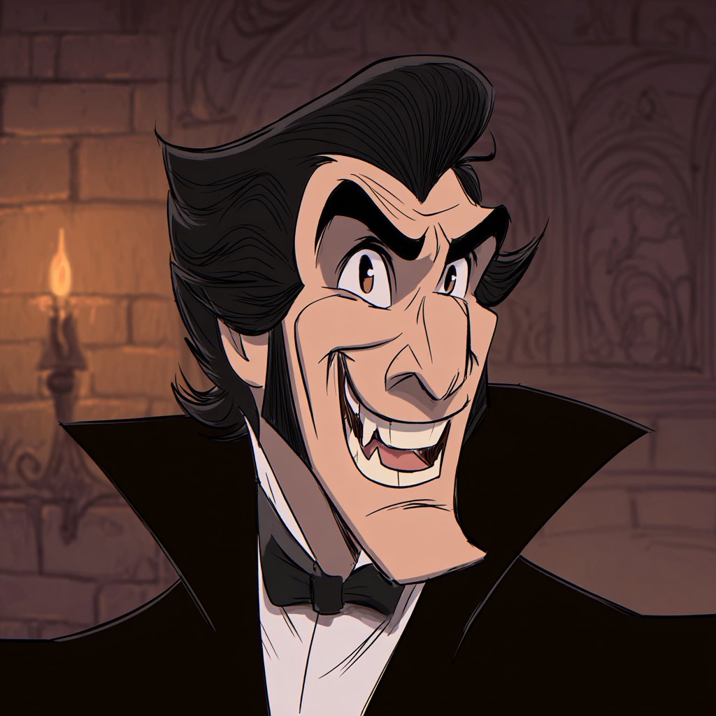 90s animation portraits